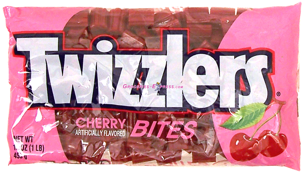 Twizzlers  cherry flavored bites, licorice candy Full-Size Picture